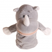 Plüss kesztyűbáb orrszarvú