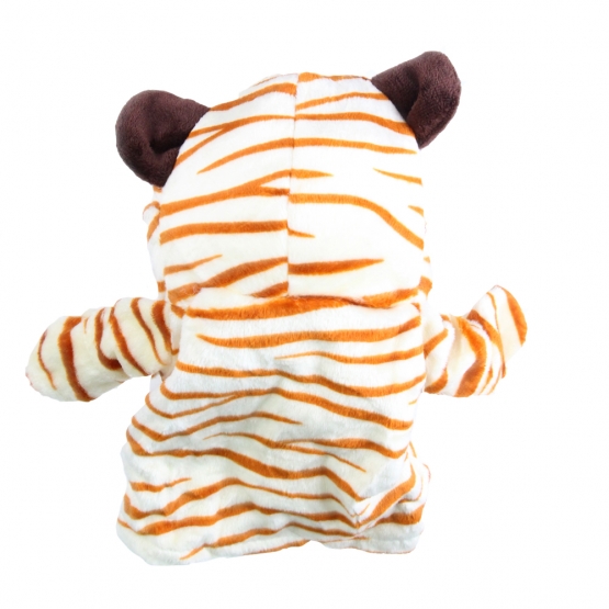 Plüss kesztyűbáb tigris