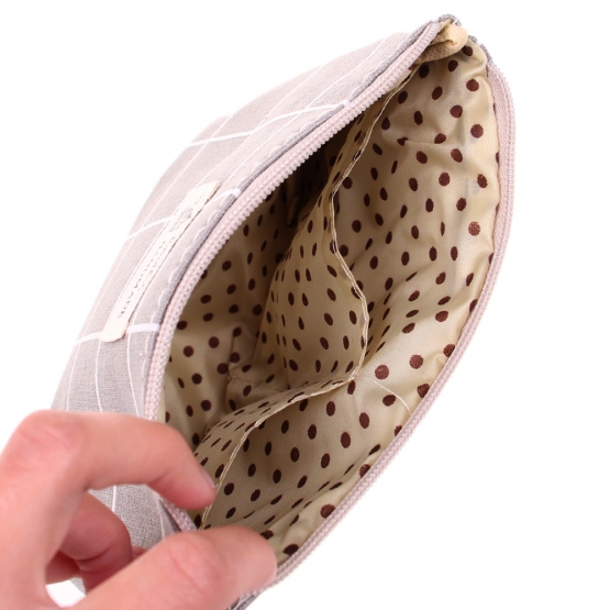 KOZMETIKAI TÁSKA HANDMADE KOCKA SÜRKE