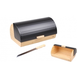 BB-2145 fekete kenyértartó