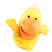 Plüss kesztyűbáb kacsa