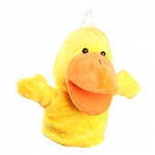 Plüss kesztyűbáb kacsa