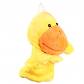 Plüss kesztyűbáb kacsa