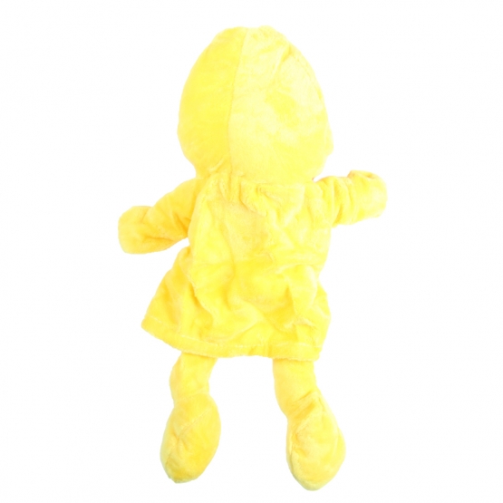 Plüss kesztyűbáb lábakkal kiskacsa