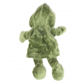 Plüss kesztyűbáb lábakkal krokodil