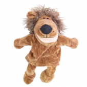 Plüss kesztyűbáb lábakkal oroszlán var.2