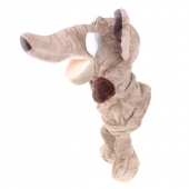 Plüss kesztyűbáb lábakkal elefánt