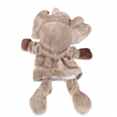 Plüss kesztyűbáb lábakkal elefánt