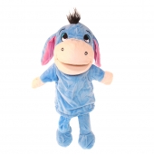 Plüss kesztyűbáb lábakkal szamár