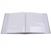 FOTÓALBUM 200 FÉNYKÉPHEZ, CSOKORRAL, BÉZS