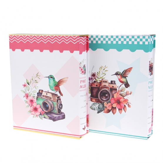 Fotóalbum fényképezőgép 200 fényképhez