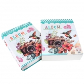 Fotóalbum fényképezőgép 200 fényképhez