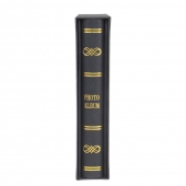 Fotóalbum 200 fényképhez, fekete, típus A