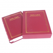 Fotóalbum 200 fényképhez, piros, típus E