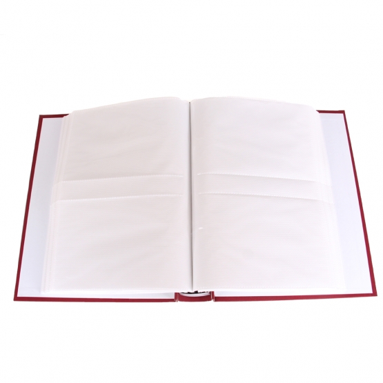 Fotóalbum 200 fényképhez, piros, típus E