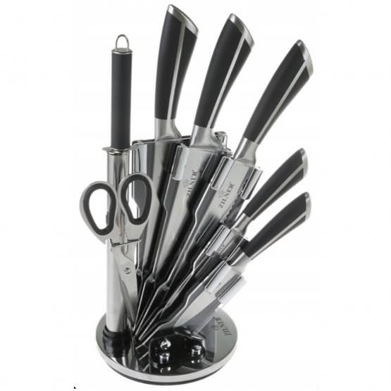 ZL-5120 késkészlet forgó állvánnyal