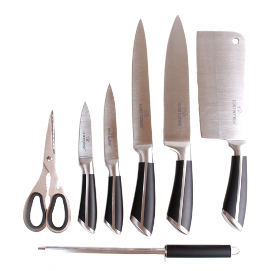 ZL-5120 késkészlet forgó állvánnyal