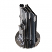 ZL-5120 késkészlet forgó állvánnyal