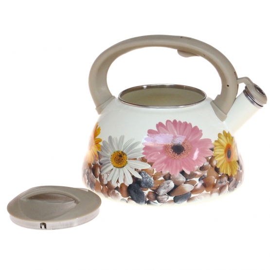 Zománcozott teáskanna 3l var.3