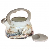 Zománcozott teáskanna 3l var.6