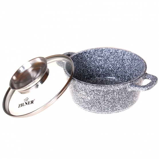 8- részes kerámia márvány edénykészlet