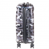 Kéményfalú bőrönd készlet LP35 (lila terepmintás) - 3 db