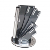 ZL-5111 késkészlet forgó állvánnyal