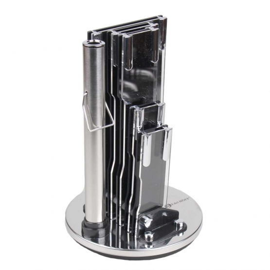 Késkészlet forgatható tartóval EH-6523