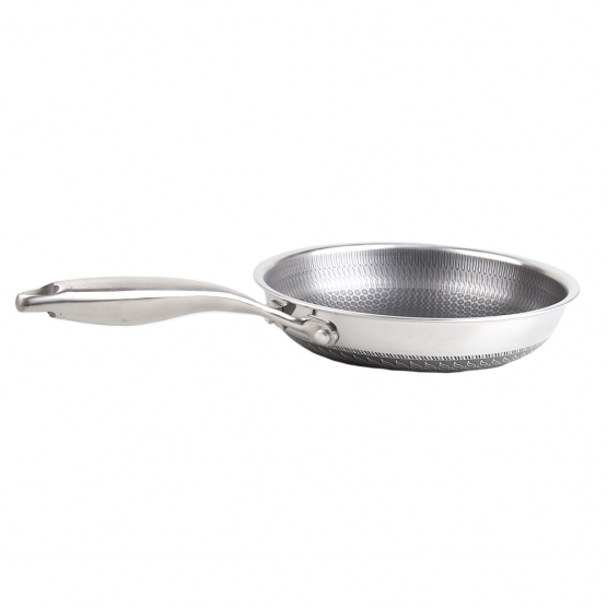 20 cm-es háromrétegű rozsdamentes acél serpenyő