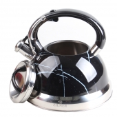 Fém vízforraló 3 l fekete márvány