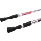 Túrabotok felfüggesztéssel (2db) ezüst