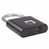 Ujjlenyomat-alapú lakat – fekete