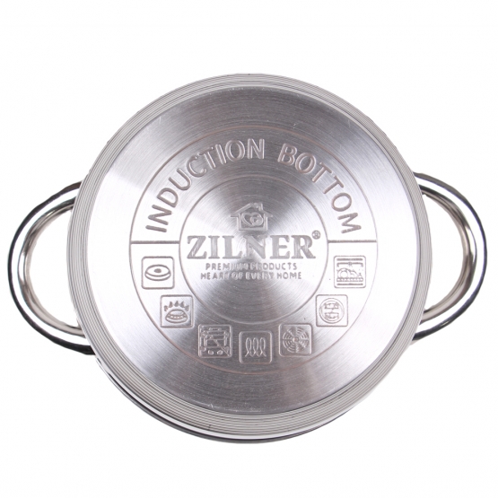 12 részes rozsdamentes edénykészlet ZL-8102