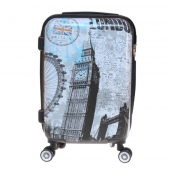 Kéményfalú bőrönd készlet (London) – 3 db