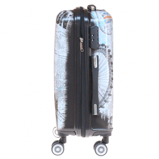 Kéményfalú bőrönd készlet (London) – 3 db