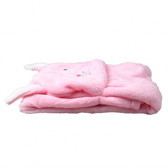 Happy Baby gyerek takaró, rózsaszín – nyuszi