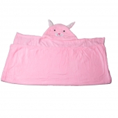 Happy Baby gyerek takaró, rózsaszín – nyuszi