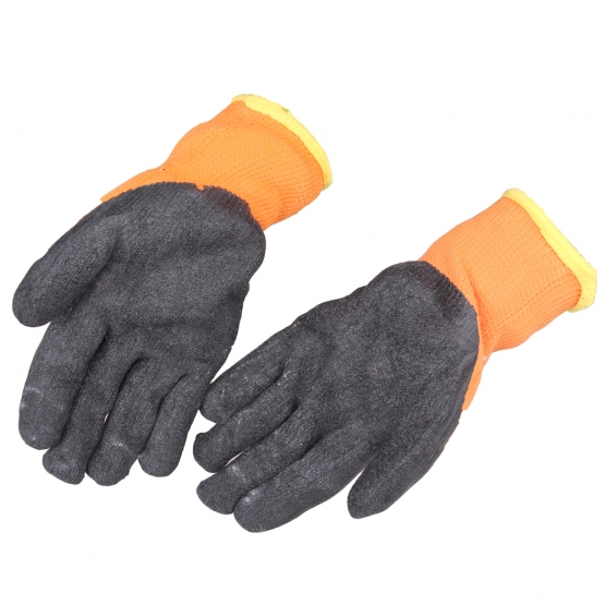 Védő munkakesztyűk, narancssárga