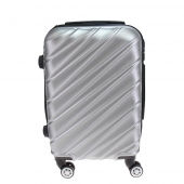 Kéményfalú bőrönd készlet LA3 szürke – 3 db