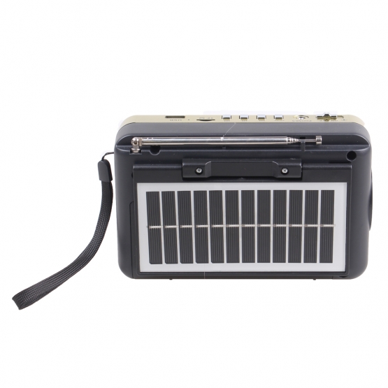 FERVENT napelemes 3 sávos rádió arany