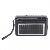 FERVENT napelemes 3 sávos rádió arany