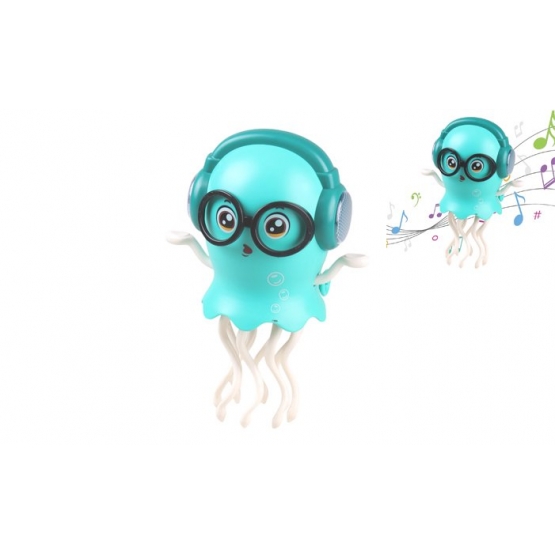 Táncoló medúza zöld