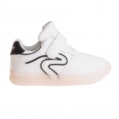 Világító gyerek tornacipő, Sport fekete