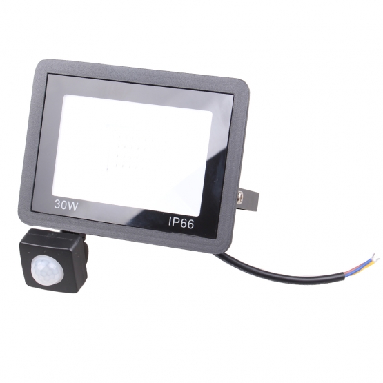 LED reflektor mozgásérzékelővel 30 W IP66