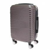 Kéményfalú bőrönd készlet LA1 barna – 3 db