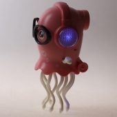 Táncoló medúza rózsaszín