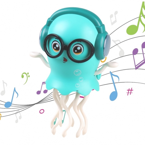 Táncoló medúza zöld