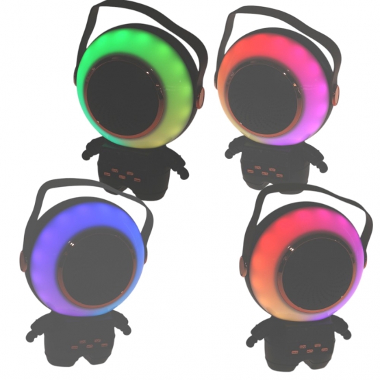 Vezeték nélküli karaoke űrhajós fekete