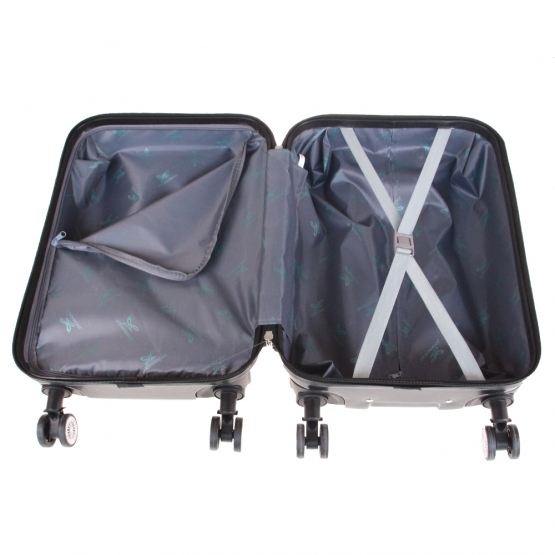 Kéményfalú bőrönd készlet LP23 (curacao) – 3 db