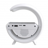 Okos vezeték nélküli töltő hangszóróval